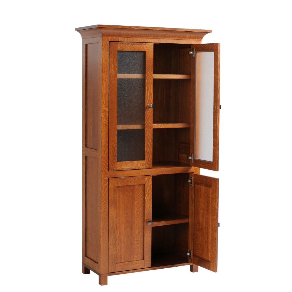 Coventry Bookcase By Y T Stewart Roth Furniture   9 3672 Bookcase W Doors Open 1024x1024 