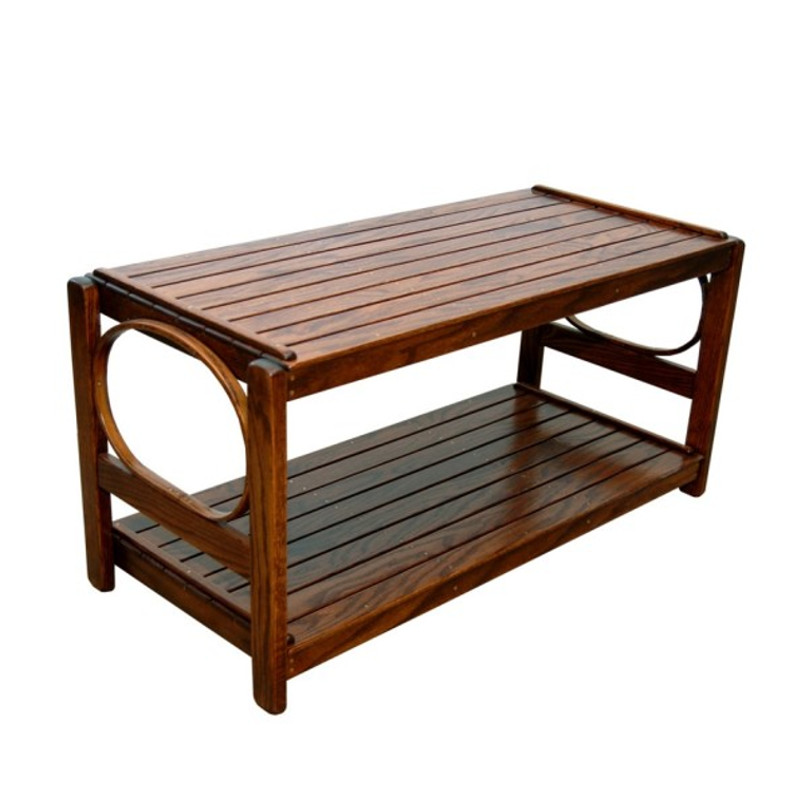 Oak Coffee Table by Stonebase Chair Shop - Stewart Roth Furniture