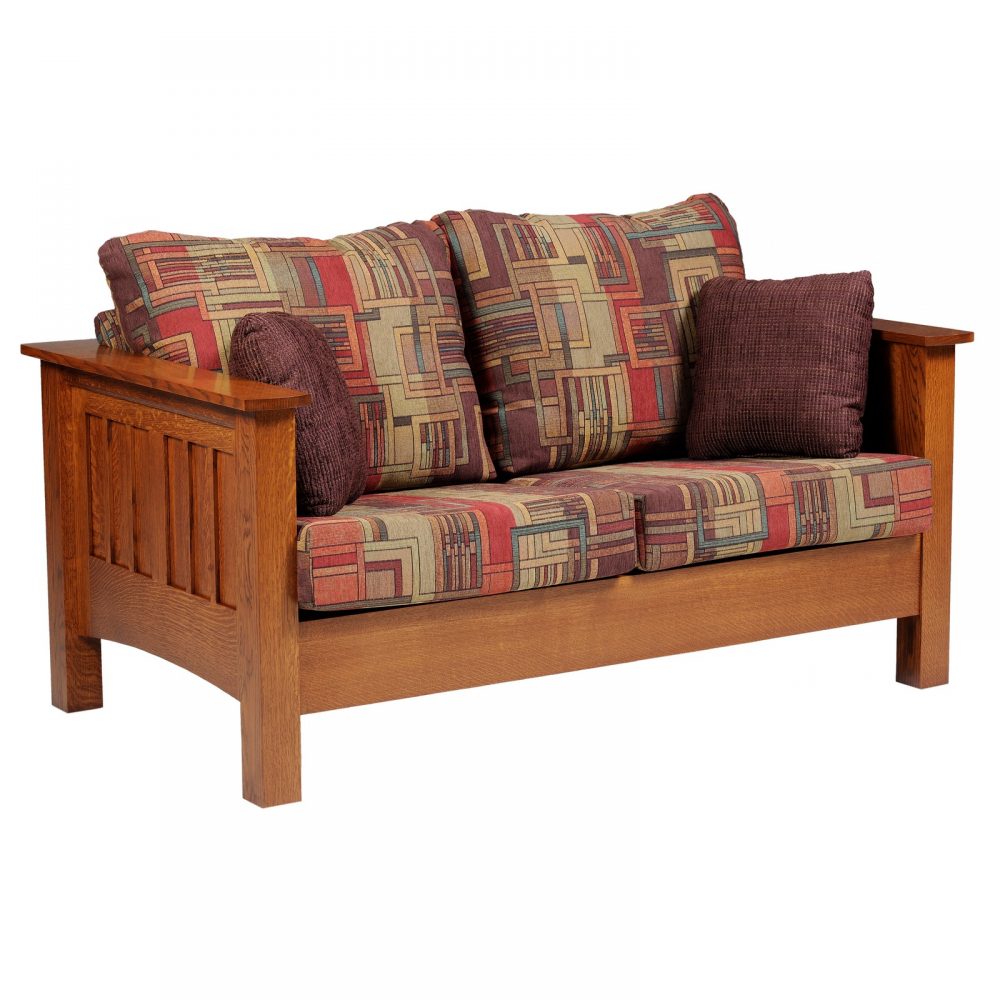 Mission 6401 Loveseat Front