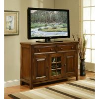 North American Wood Furniture Media Console (2)