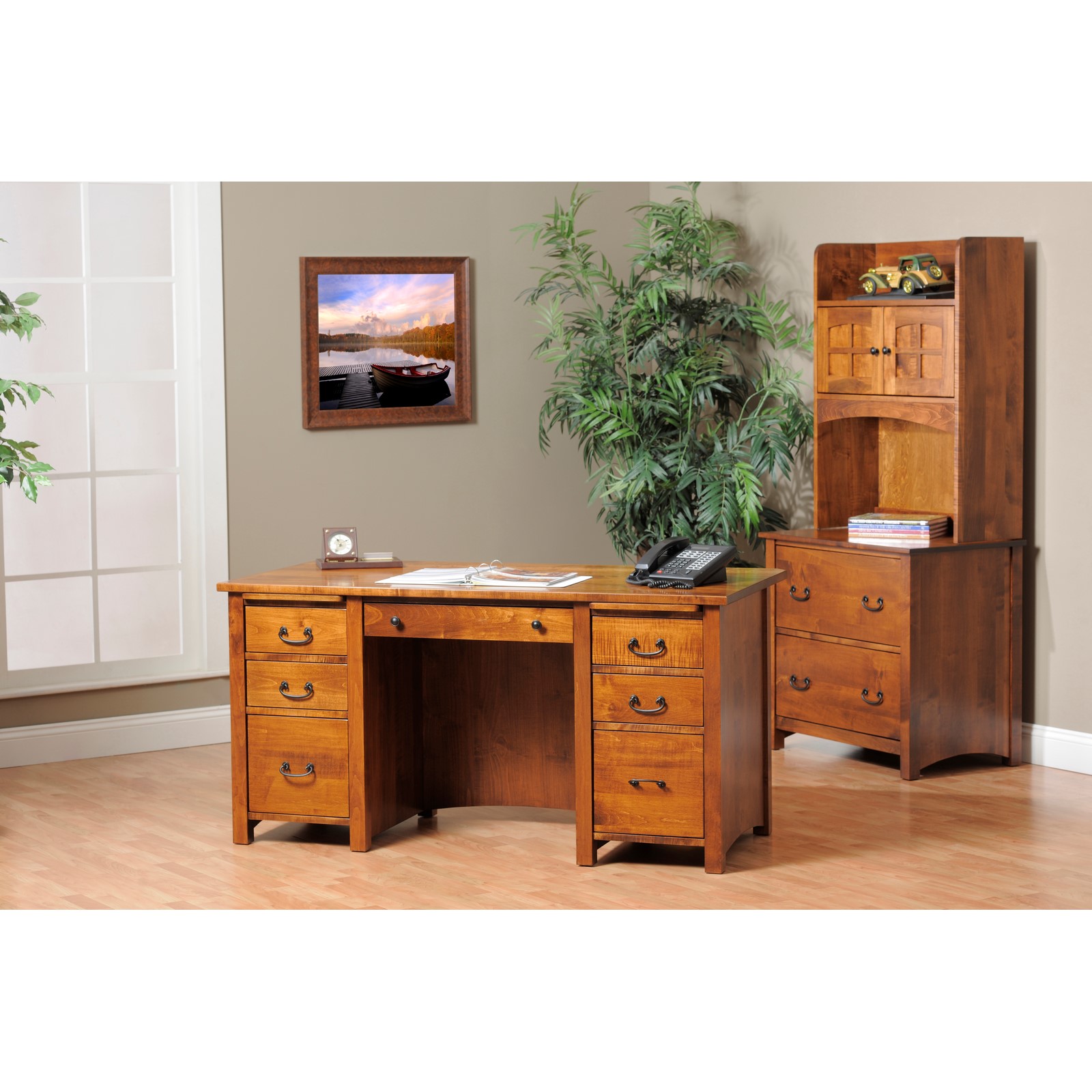 Y T Rivertowne Office Suite Executive Desk 60 Stewart Roth