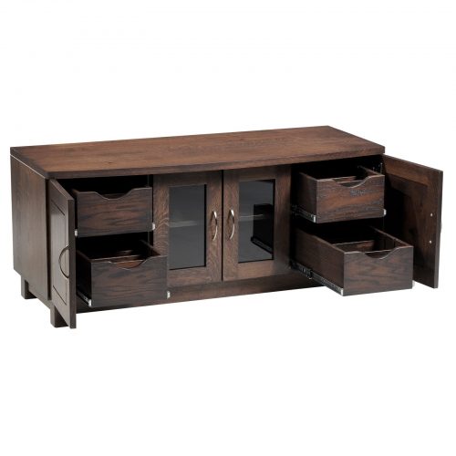 Urban Bow Top 520B TV Stand Open