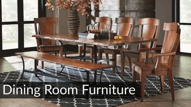 Custom Wood Furniture, Ranimar Dining Room Table And Chairs