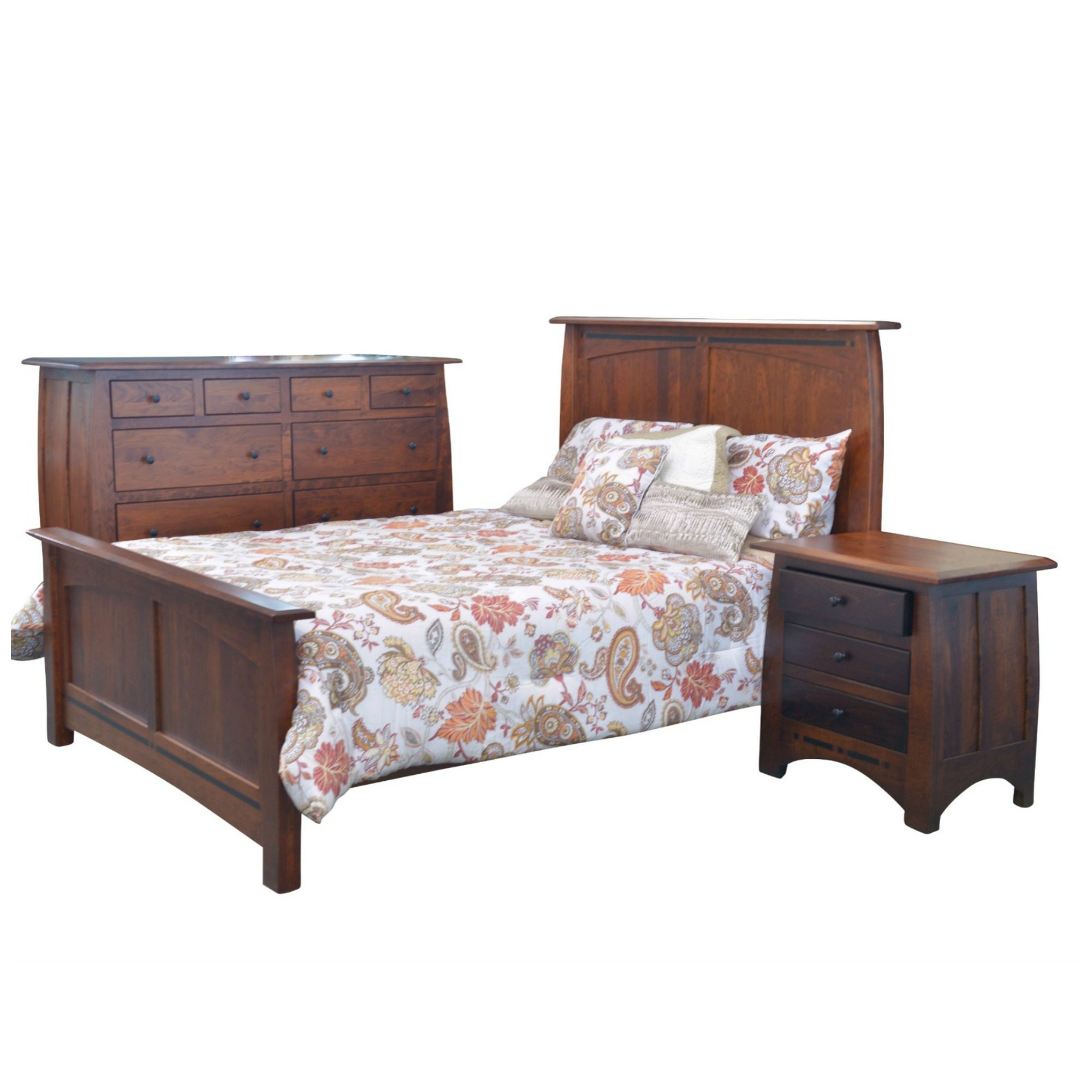Bamm Aspen Queen Bed Stewart Roth Furniture