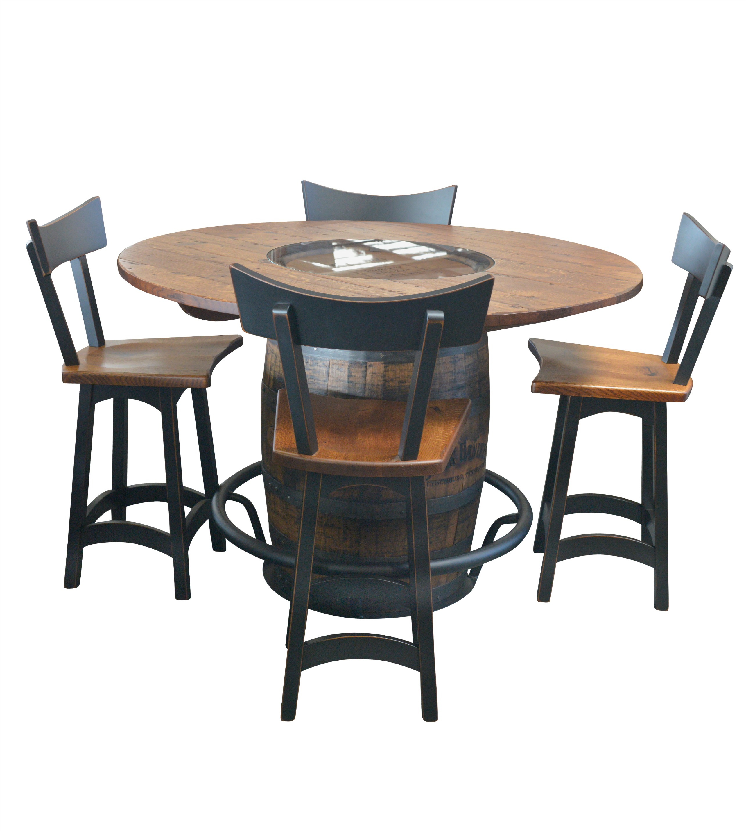 Rem Jack Daniel Table W 4 Stools Footring Stewart Roth Furniture