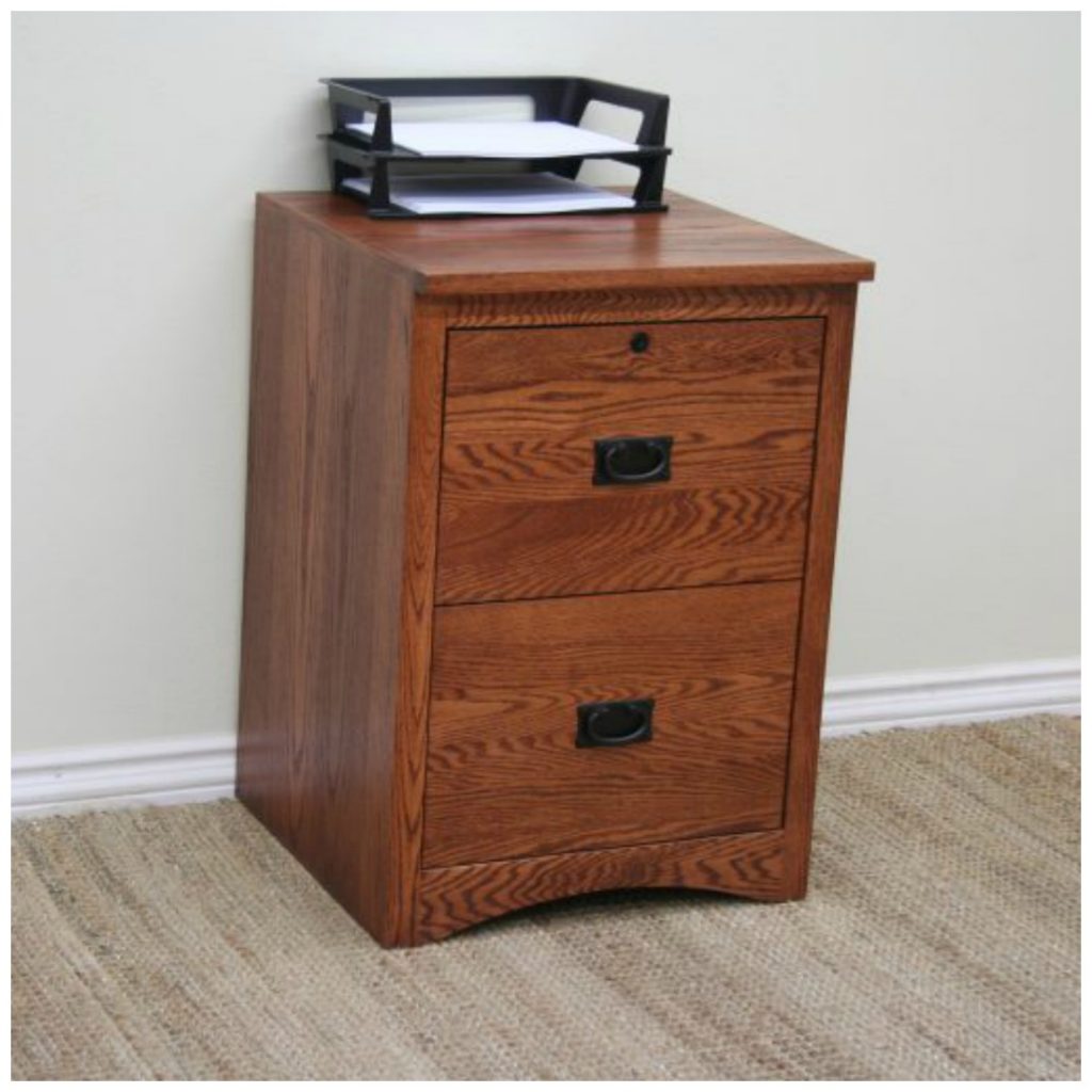 Mission Oak 2Drawer Letter File by ODC Stewart Roth Furniture