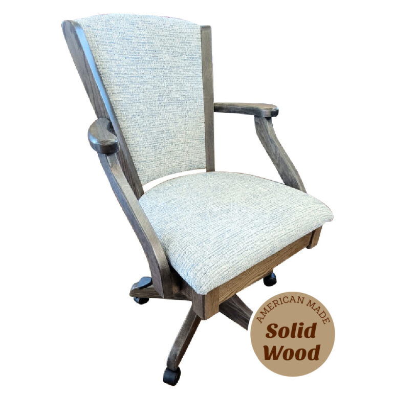 Cheyenne Rolling Arm Chair w/Adjustable Height by Fusion Designs